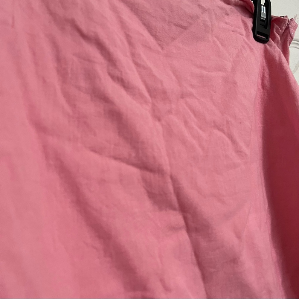 Linen Pink Mini Skirt (Box B) - Picture 2 of 5